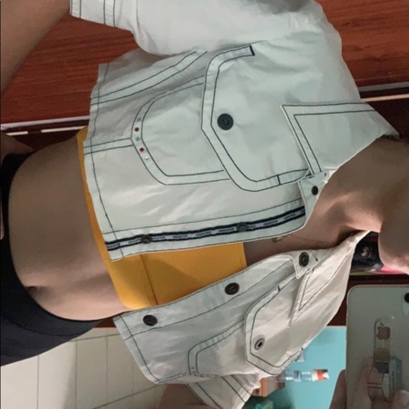 White cropped jacket - Picture 3 of 5